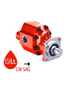 Iso 40-151 Litre Sağ Dönüşlü Damper Dişli Pompası