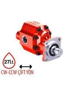27 Lt. Çift Yönlü Dişli Pompa Iso