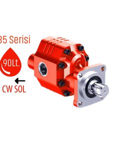 35-90 Lt. Sol Dönüşlü Damper Dişli Pompa Iso