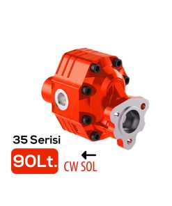 35-90 Lt. Sol Dönüşlü Sepetli Araç Dişli Pompası Uni