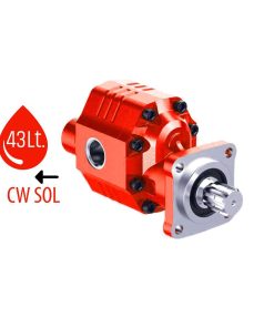 Iso 30-43 Litre Sol Dönüşlü Vinç Dişli Pompa