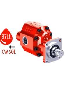 Iso 40-87 Litre Sol Dönüşlü Damper Kasa Dişli Pompa